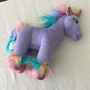 Build-A-Bear unicorn 🦄 Purple Beary Fairy Friends Stuffed Animal sparkle‎